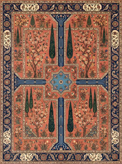 فرش باغچه