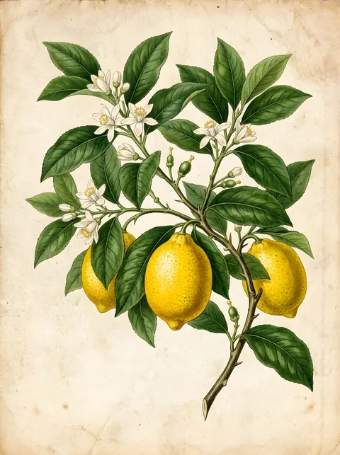 Zitronenzweig