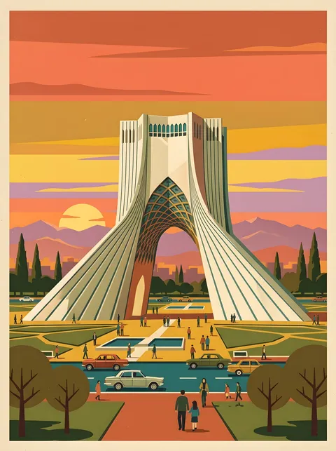 Azadi-Turm in Teheran