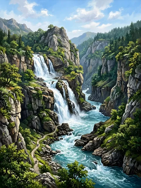 Cascata Gali Ali Beg