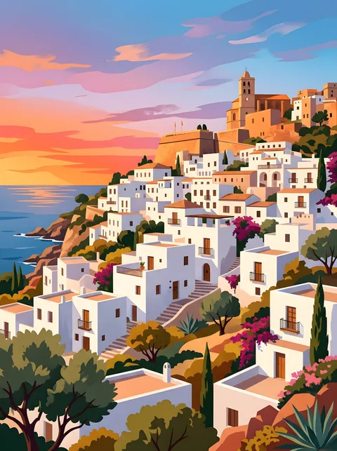 Ibiza'da Gün Batımı