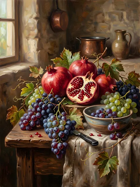 Melograni e Uva