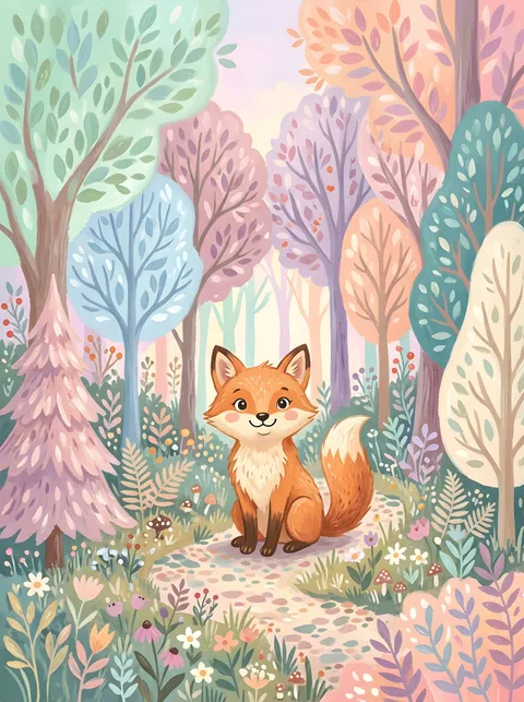 Fuchs im Wald
