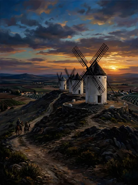 La Mancha Rüzgar Gülleri