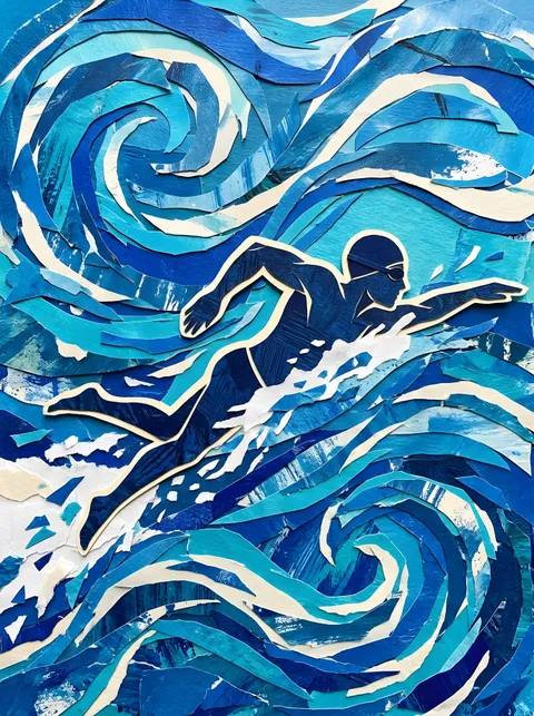Schwimmerin