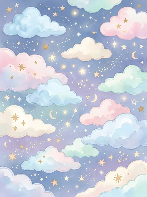 Wolke und Sterne