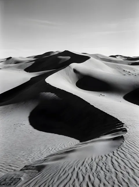 Dünen und Schatten