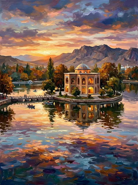 El-Gölü al Tramonto